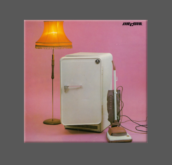 THE CURE, Magnet, Button, Fridge, THREE IMAGINARY BOYS: (1) Magnet