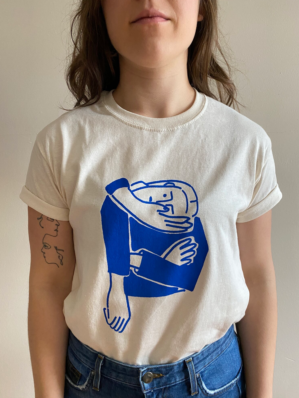 Blue Lady T-Shirt: Medium