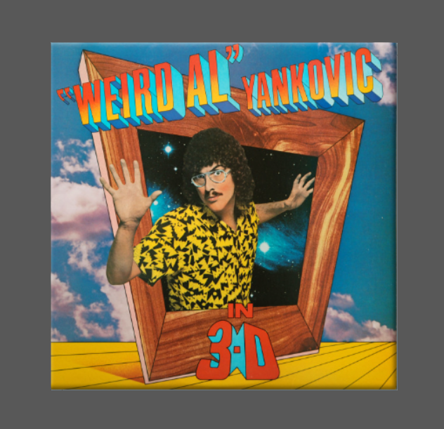 WEIRD AL YANKOVIC, Magnet, Button, IN 3D: (1) Magnet