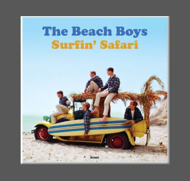 BEACH BOYS, Magnet, Button, SURFIN SAFARI: (1) Magnet