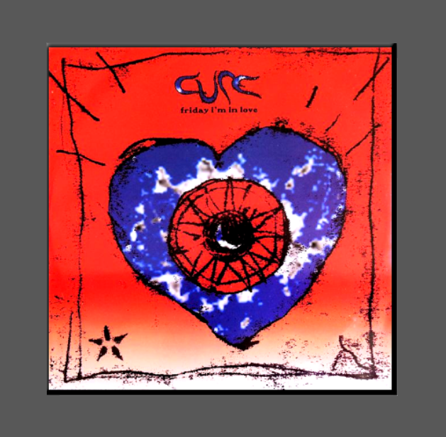 THE CURE, Magnet, Button, FRIDAY IM IN LOVE: (1) Magnet