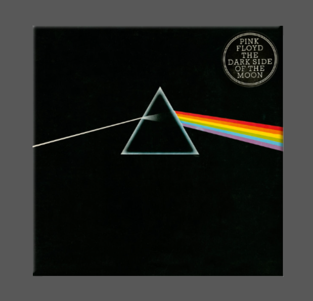 PINK FLOYD, Magnet, Button, DARK SIDE: (1) Magnet