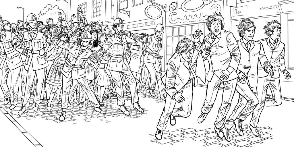 Beatles Coloring Book-Adult Coloring Book by IglooBooks: Paperback; 48 pages / English