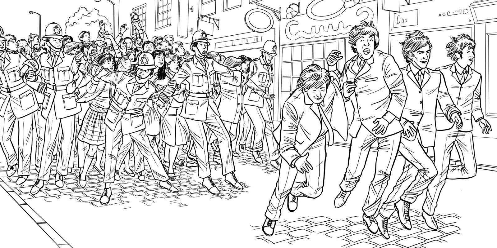 Beatles Coloring Book-Adult Coloring Book by IglooBooks: Paperback; 48 pages / English