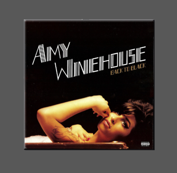 AMY WINEHOUSE, Magnet, Button, Fridge Magnet, BLACK: (1) Magnet