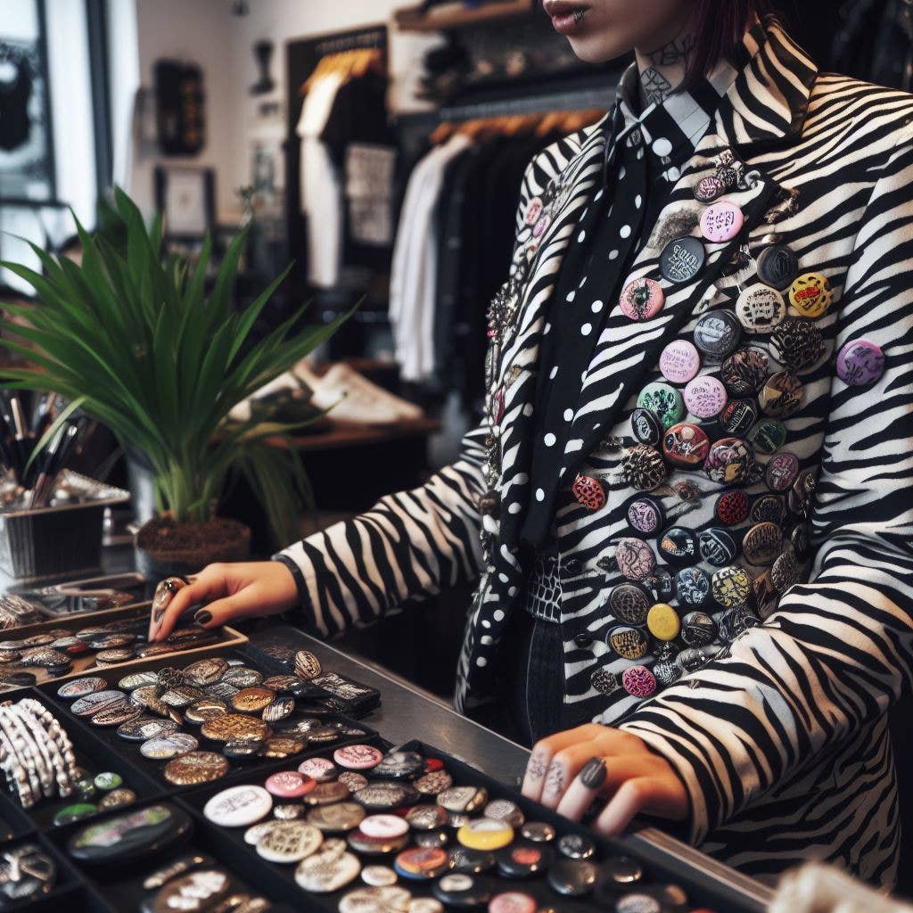 CBGB punk bands x 16 1" Inch (25mm) button pins record store