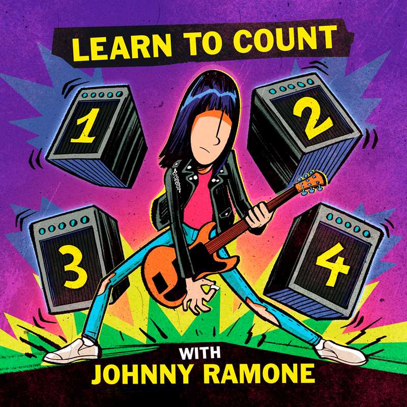 Learn to Count 1-2-3-4 with Johnny Ramone by David Calcano: Board Books; 32 pages / English