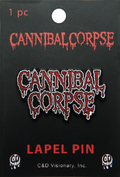 Enamel Pin - Cannibal Corpse - Logo - Heavy Metal Music Band