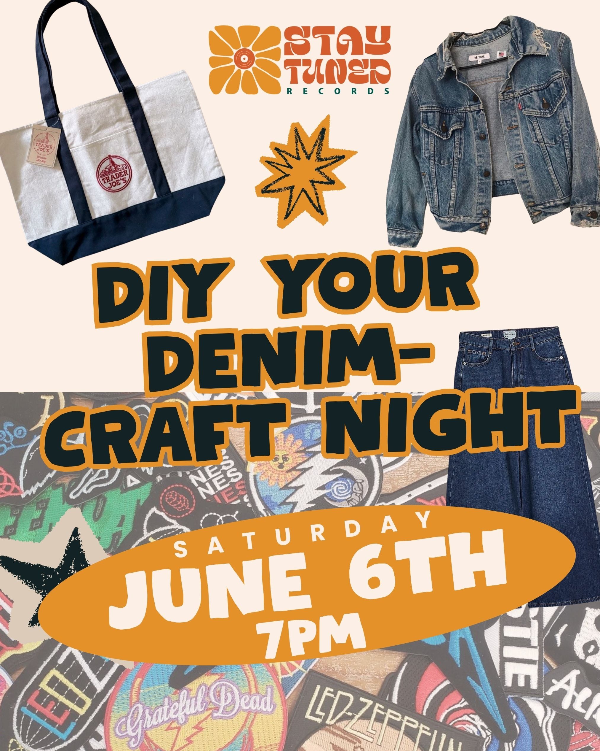 DIY Your Denim- Craft Night