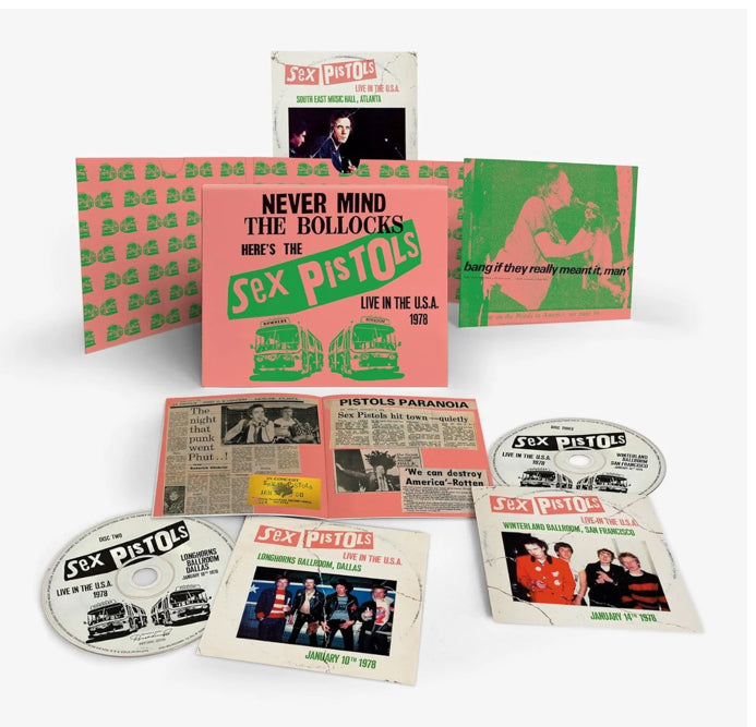 Live In The U.S.A. 1978 (3 Cd's) SEX PISTOLS