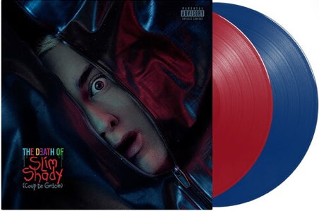 The Death of Slim Shady (Coup de Grâce) [Red/ Blue 2 LP] [Explicit Content]
(Parental Advisory Explicit Lyrics, Colored Vinyl, Red, Blue)
Artist: Eminem