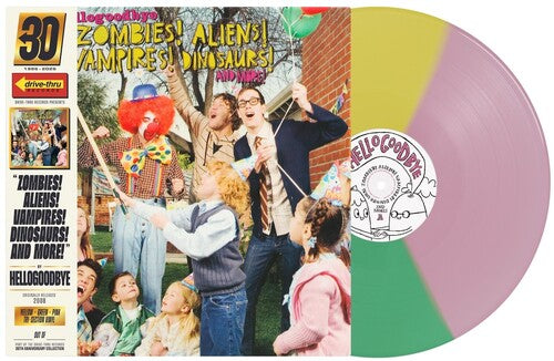 Zombies! Alien! Vampires! Dinosaurs! (B-Sides) [Tri-Color LP] - hellogoodbye