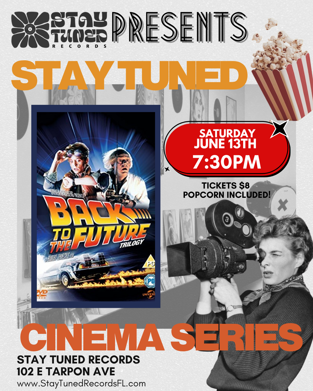 Stay Tuned Cinema: Back to the Future 6/13/26