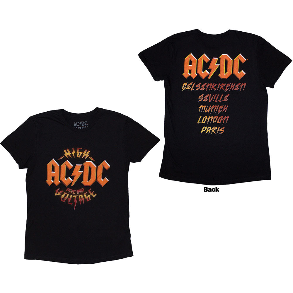 AC/DC High Voltage Dive Bar Black
