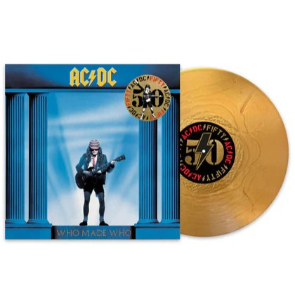 AC/DC Who Made Who (50th Anniversary Edition, Gold Color Vinyl) [Import]
