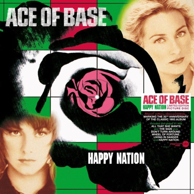 Ace of Base Happy Nation (Limited Edition, Picture Disc Vinyl) [Import]