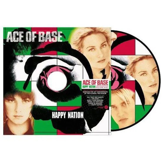 Ace of Base Happy Nation (Limited Edition, Picture Disc Vinyl) [Import]