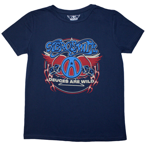 Aerosmith Rainbow Spade Blue