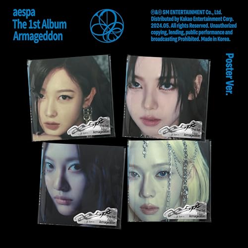 aespa The 1st Album 'Armageddon' [Poster Ver.]