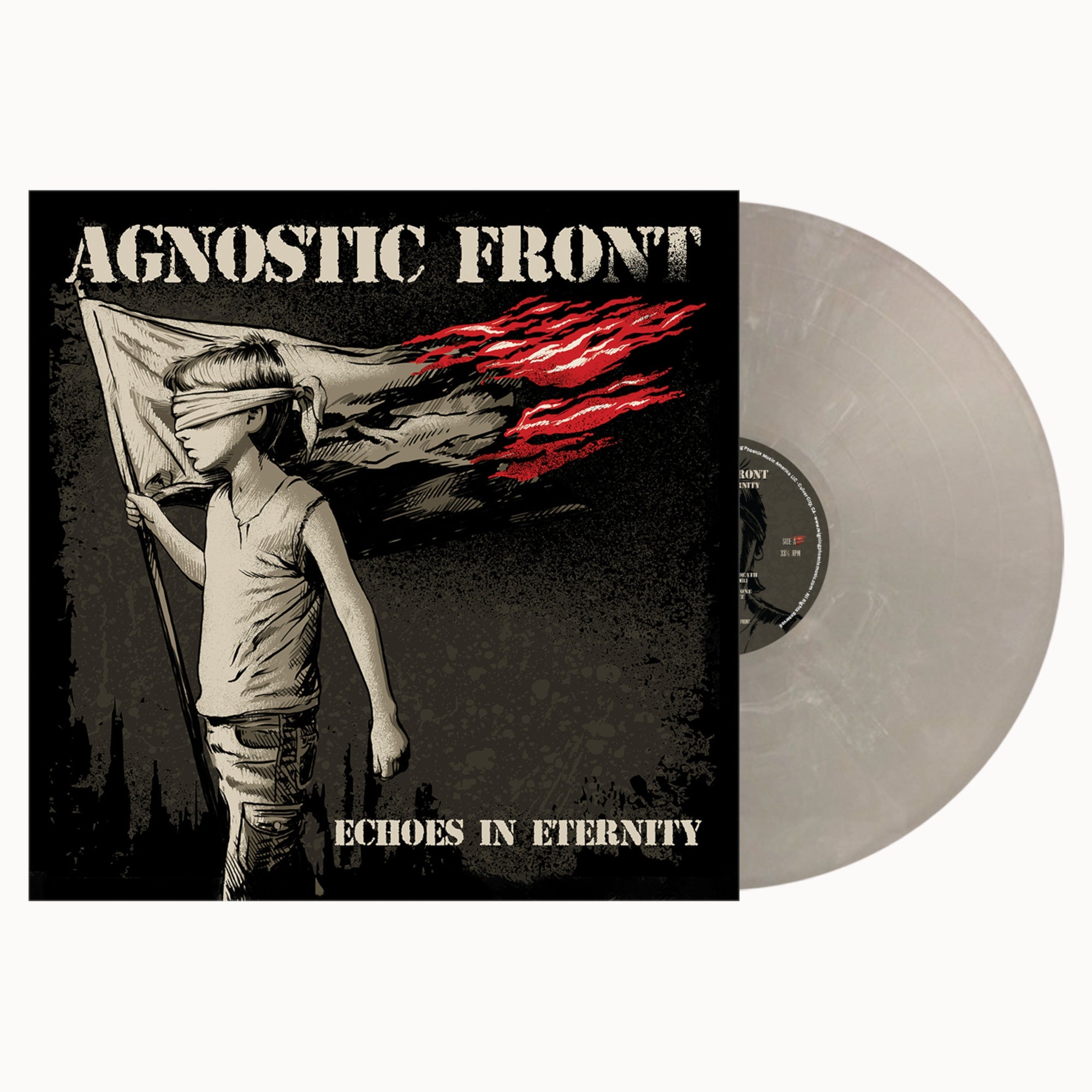 Agnostic Front Echoes Of Eternity 12" (Indie Exclusive Silver Streak Vinyl)