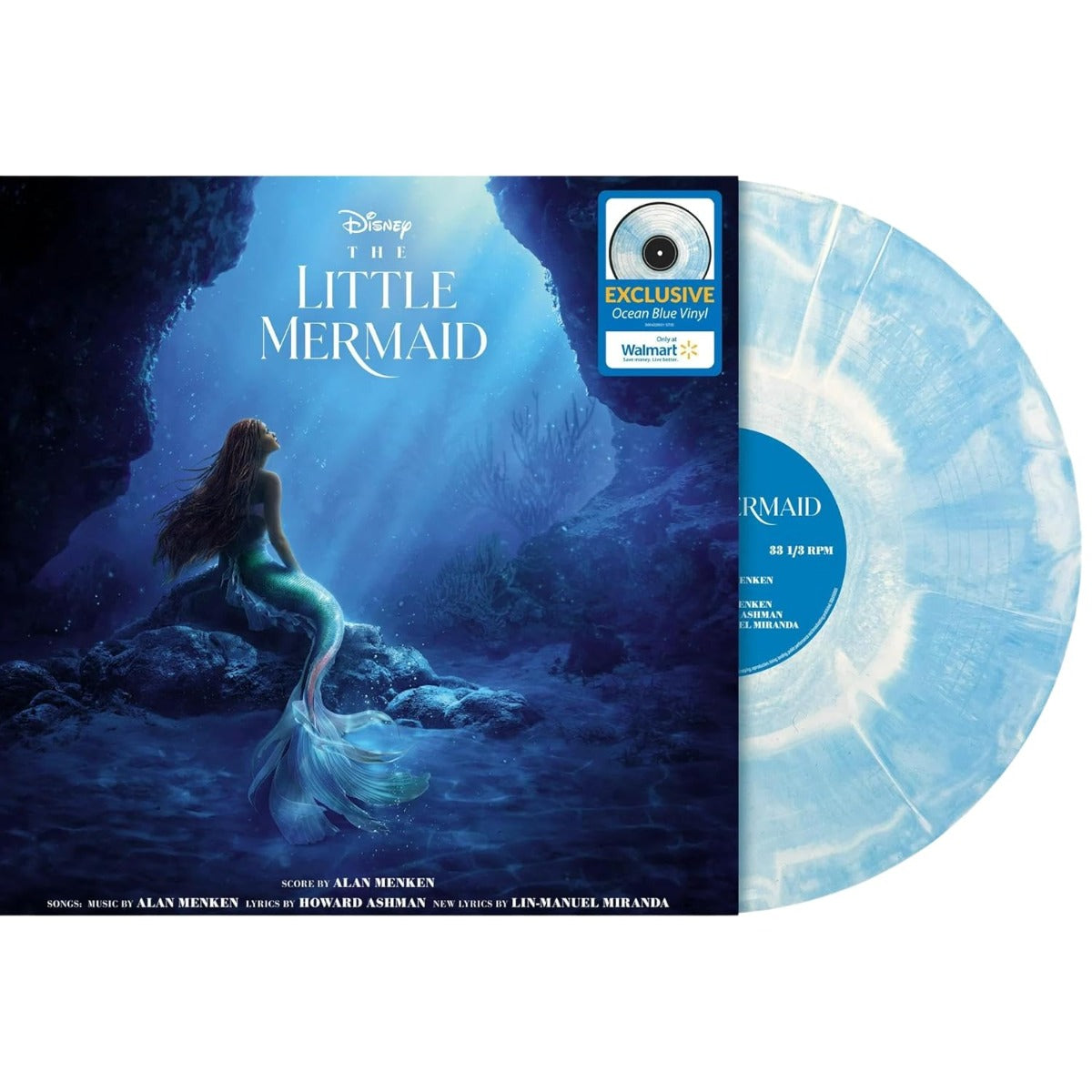 Alan Menken, Howard Ashman & Lin-Manual Miranda The Little Mermaid (Limited Ocean Blue Colored Vinyl)