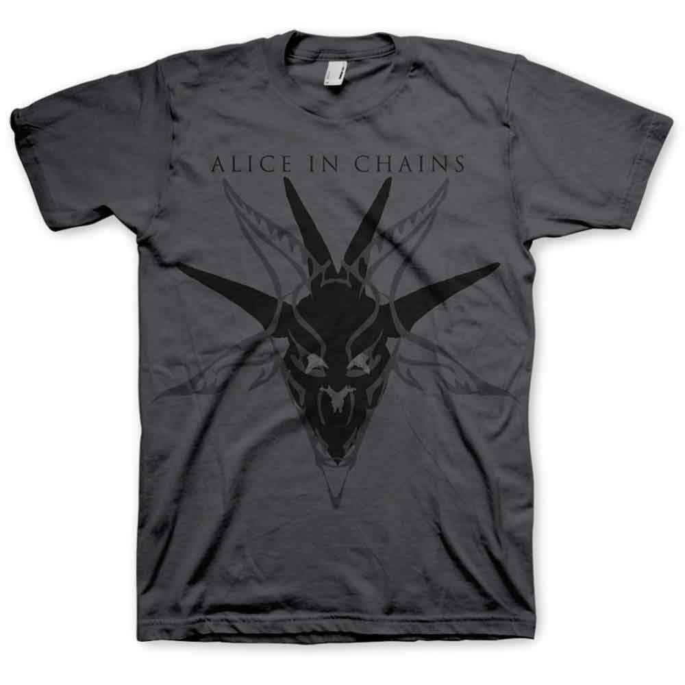 Alice In Chains Black Skull Grey