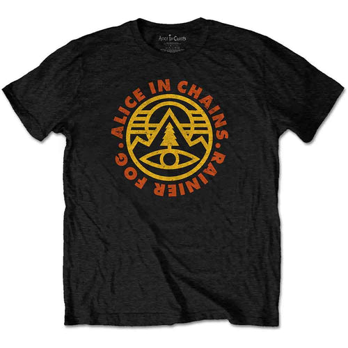 Alice In Chains Pine Emblem Black