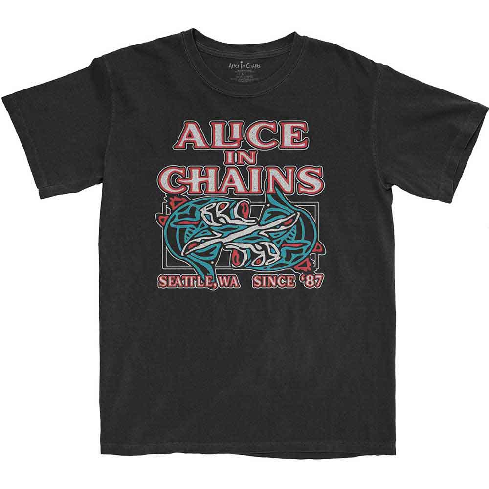 Alice In Chains Totem Fish Black