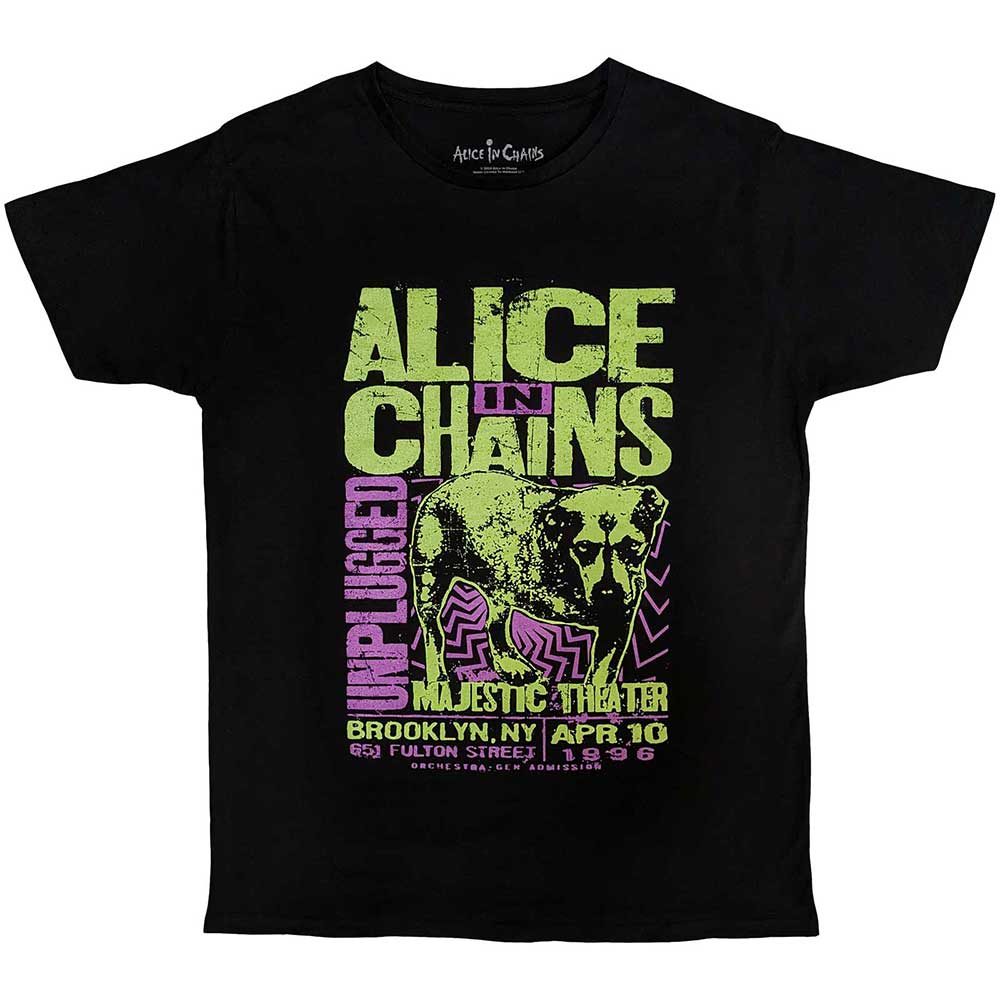 Alice In Chains Unplugged Dog Black