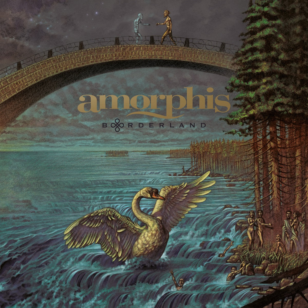 Amorphis Borderland ("Bones" Gold Opaque Vinly) [2Lp]