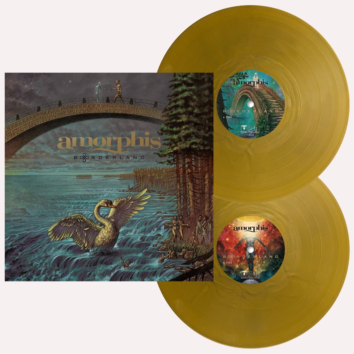 Amorphis Borderland ("Bones" Gold Opaque Vinly) [2Lp]