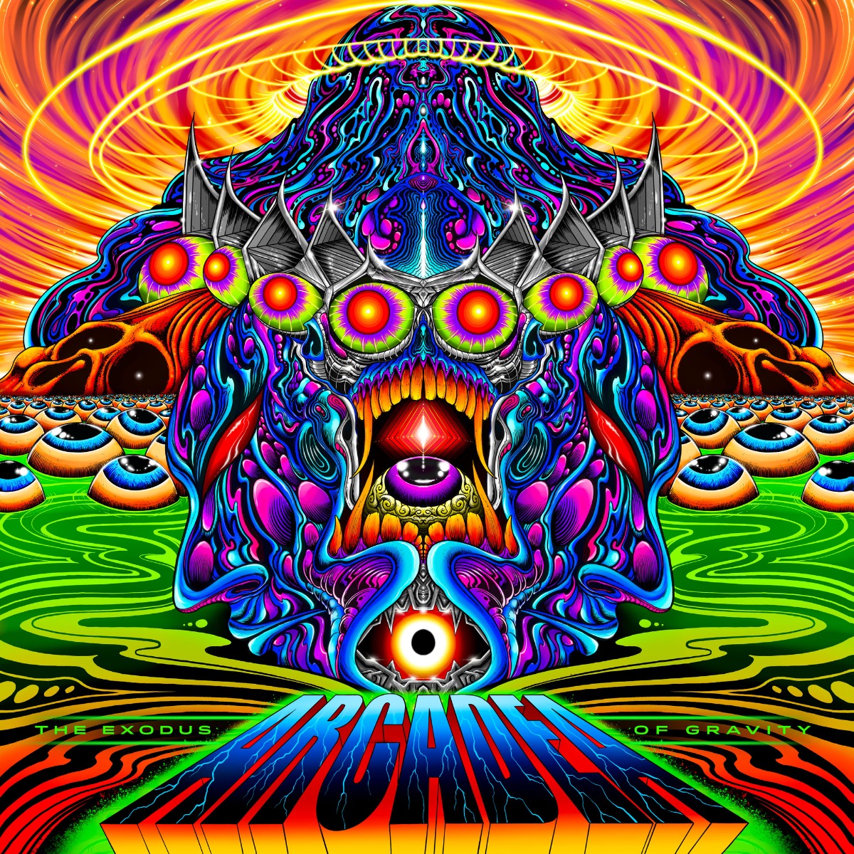 Arcadea The Exodus Of Gravity (Neon Green Vinyl) [2LP]