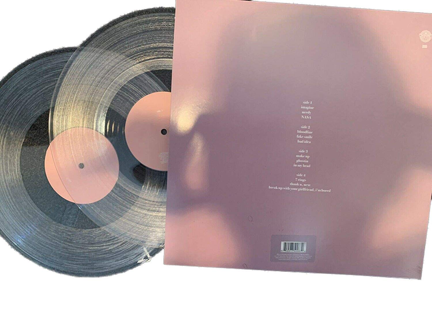 Ariana Grande Thank U, Next (Limited Edition, Clear Colored Vinyl) (2 Lp's)