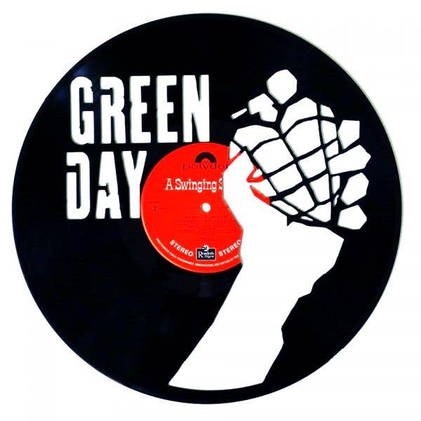 Vinyl Record Art - Green Day