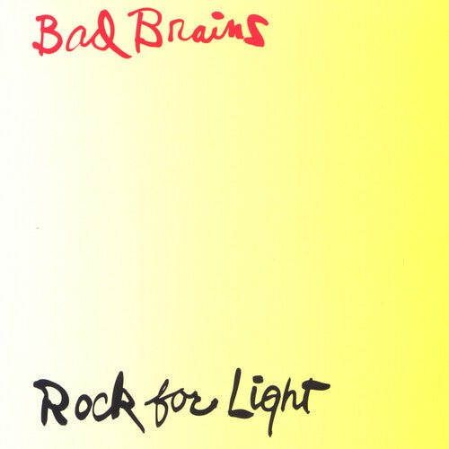Bad Brains Rock For Light (Limited Edition, Red & Yellow Splatter Colored Vinyl)