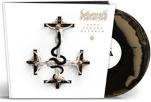 Behemoth Opvs Contra Natvram Earbook (Limited Edition, Black & Gold Ink Spot Colored Vinyl)