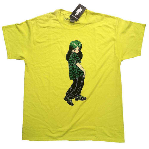 Billie Eilish Anime Billie Yellow