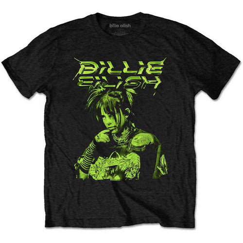 Billie Eilish Illustration Black