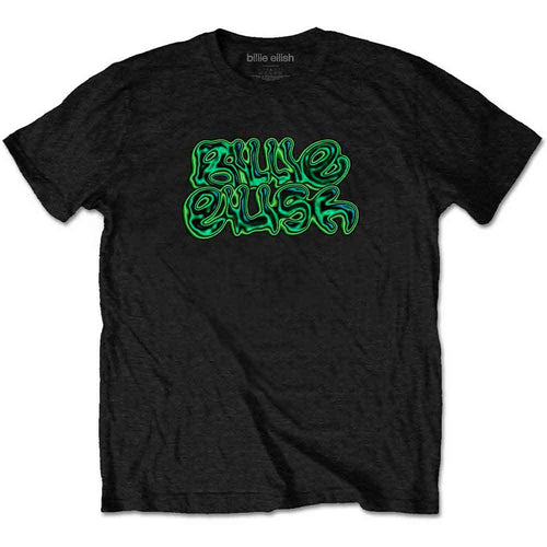 Billie Eilish Neon Logo Black