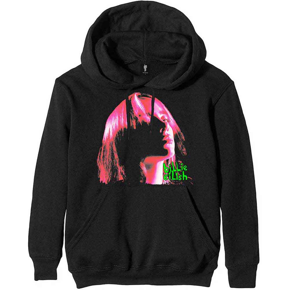 Billie Eilish Neon Shadow Pink Black