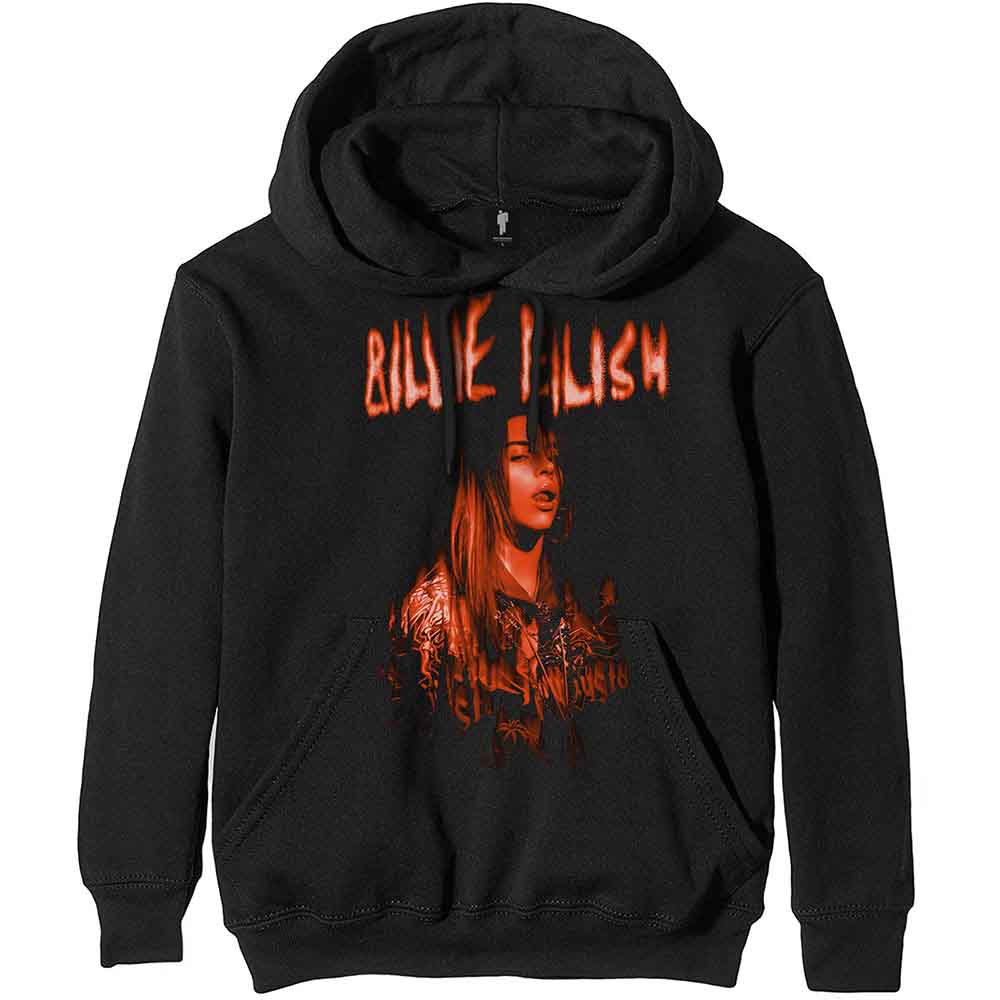 Billie Eilish Spooky Logo Black