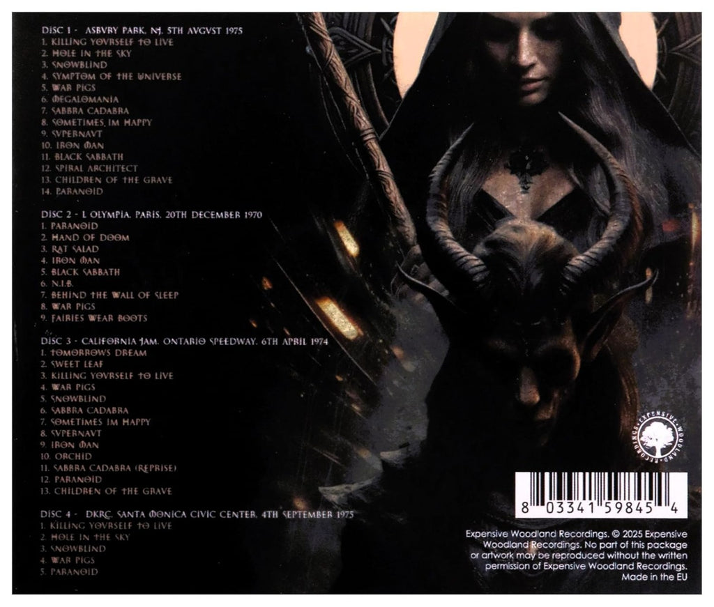 Black Sabbath Live To Die [Import] (4 Cd's)