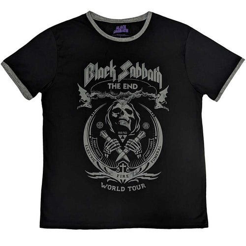 Black Sabbath The End Mushroom Cloud Black