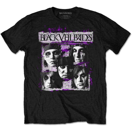 Black Veil Brides Grunge Faces Black