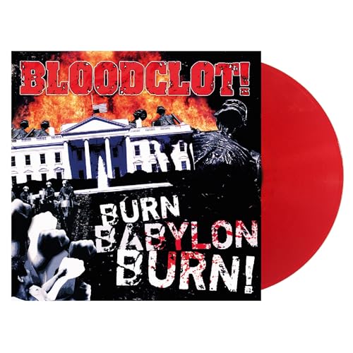 BLOODCLOT Burn Babylon Burn (Red Vinyl)