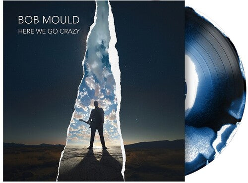 Bob Mould Here We Go Crazy (Indie Exclusive, Limited Edition, Black, White & Blue Smush Colored Vinyl)