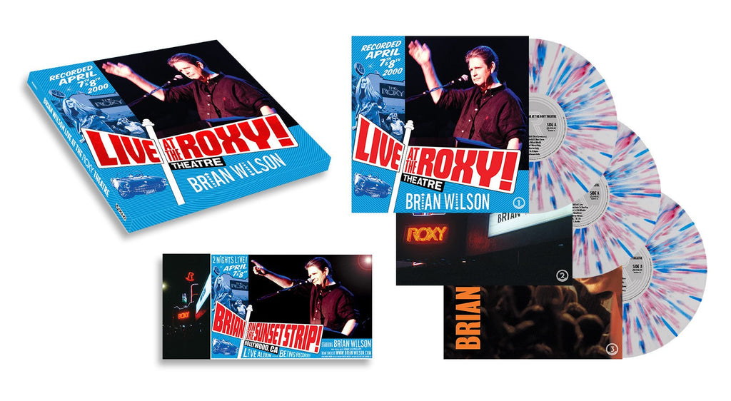 Brian Wilson Live At The Roxy Theatre (Indie Exclusive Red White & Blue Splatter) [3LP]