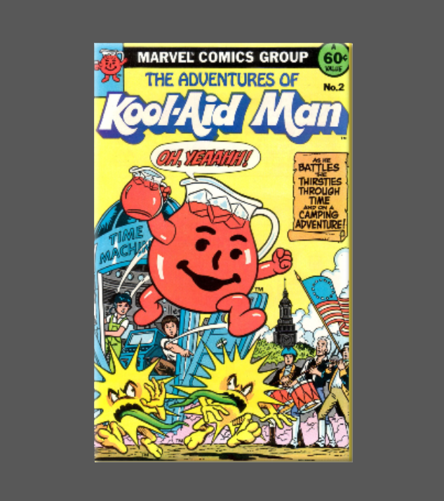 KOOL-AID MAN, Magnet, Button, Mirror, Kool Aid Comics: (1) Magnet
