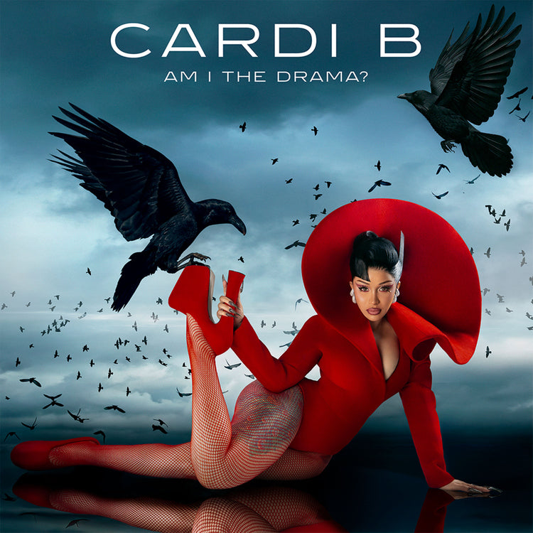 Cardi B Am I The Drama? (Baby Blue Color Vinyl) (Includes Signed Art Card)