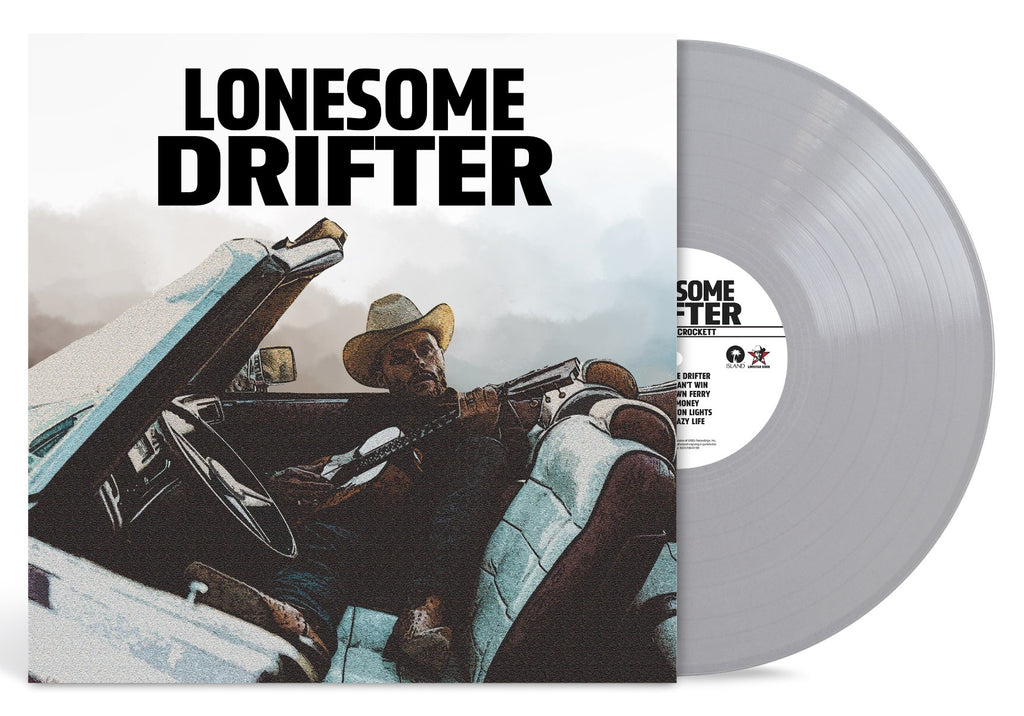 Charley Crockett Lonesome Drifter (Indie Exclusive, Limited Edition, Silver Colored Vinyl, Alternate Cover)